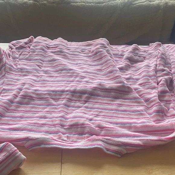 GAP Striped Terry Cloth Pajama Set - Picture 7 of 8